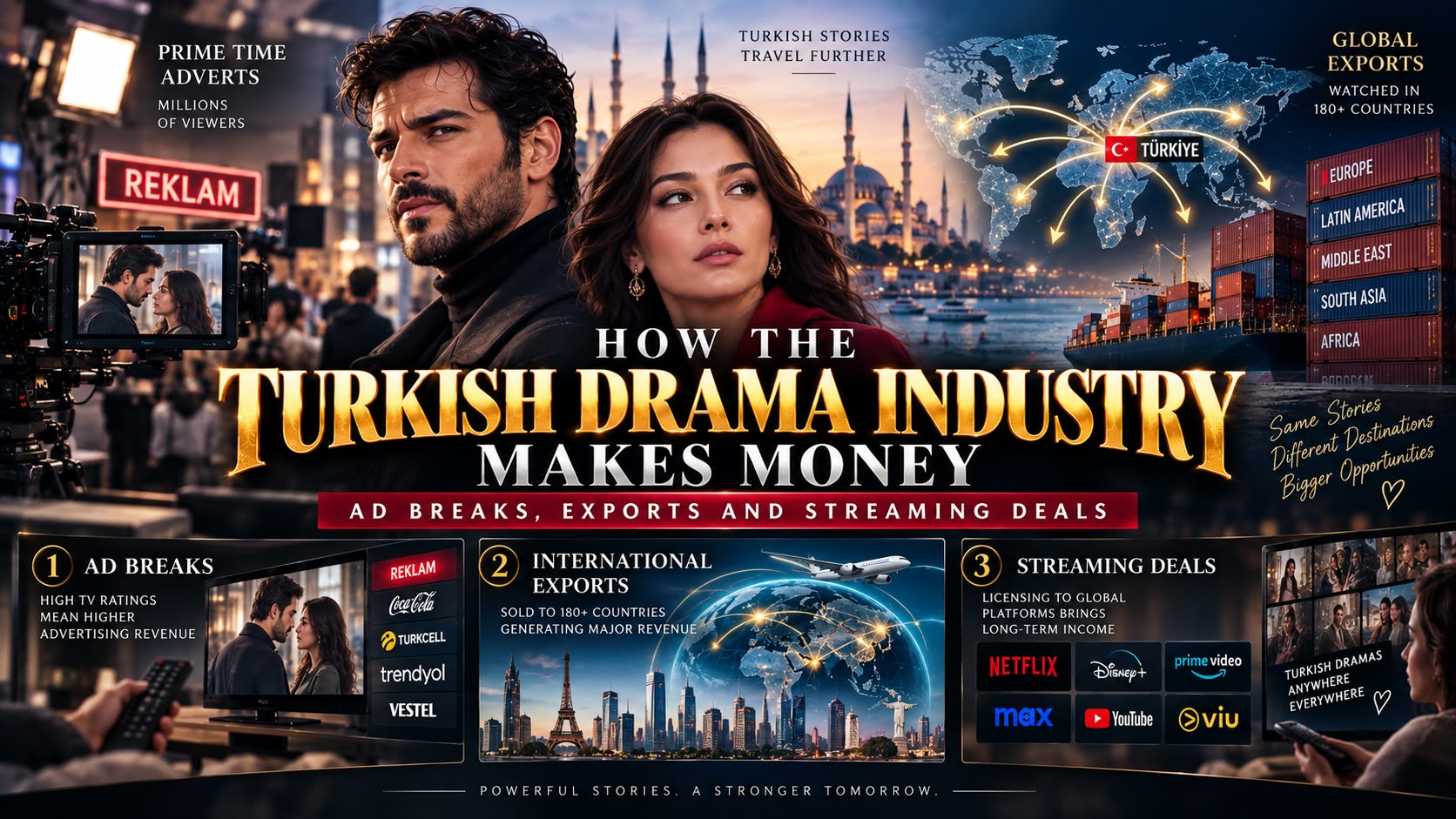 How the Turkish Drama Industry Makes Money: Ad Breaks, Exports & Streaming Deals